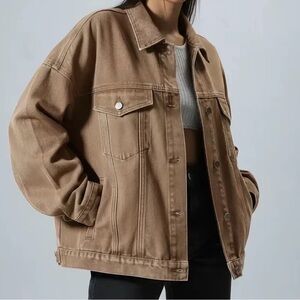 Women’s Brown Denim Jacket